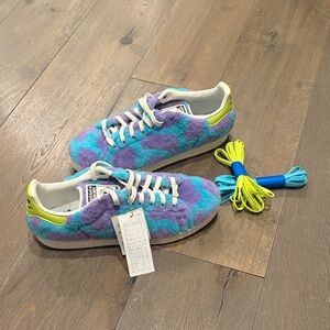 adidas Sneakers in Blue, Purple, and Yellow